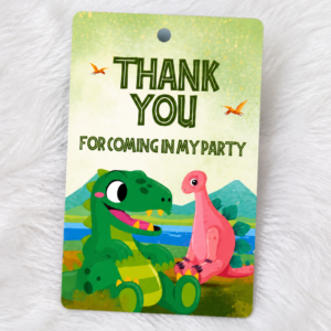 Thank You Card For Attending Party (20pcs)-Customizable