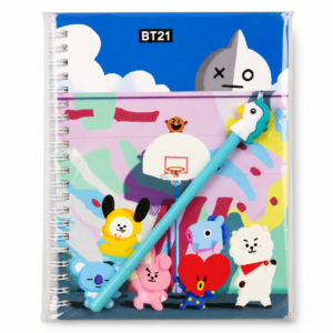Power Cuties Wiro Notebook with Matching Pen