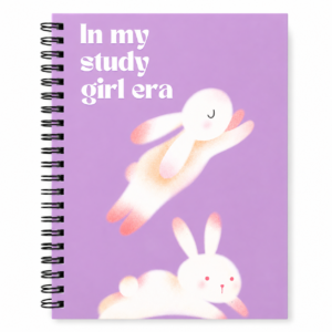 Customizable Name Initial Stylish Personalized Notebooks (A5 Size)
