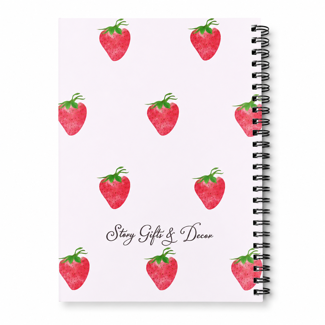 Customizable Name Initial Stylish Personalized Notebooks (A5 Size) - Image 6