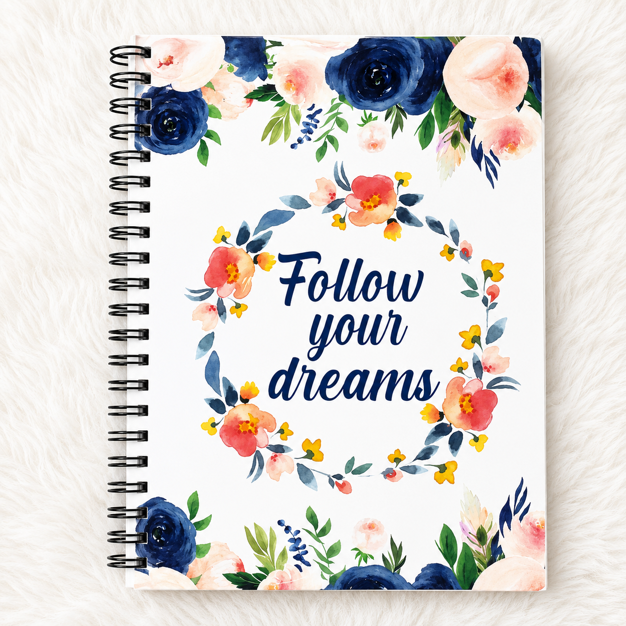 Customizable Name Initial Stylish Personalized Notebooks (A5 Size) - Image 8
